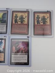 MaxSold Auction: Vintage Magic the Gathering Card Collection incl Dystopia (7 Cards Total) - Langley (British Columbia, Canada) SELLER MANAGED Reseller Online Auction - 68 Avenue