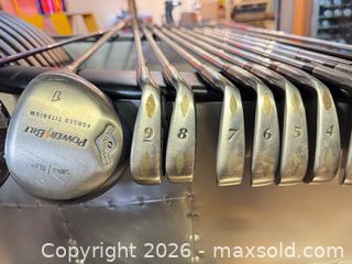 MaxSold Auction: 13-Piece Right-Handed Golf Club Set - PowerBilt, Wilson & More - Toronto (Ontario, Canada) SELLER MANAGED Moving Online Auction - Saint Clair Avenue West