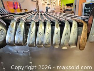 MaxSold Auction: 13-Piece Right-Handed Golf Club Set - PowerBilt, Wilson & More - Toronto (Ontario, Canada) SELLER MANAGED Moving Online Auction - Saint Clair Avenue West