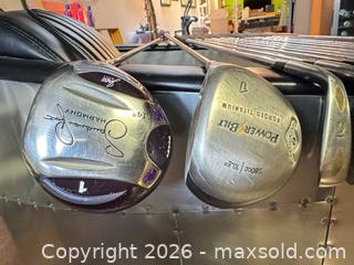MaxSold Auction: 13-Piece Right-Handed Golf Club Set - PowerBilt, Wilson & More - Toronto (Ontario, Canada) SELLER MANAGED Moving Online Auction - Saint Clair Avenue West