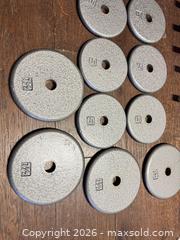 MaxSold Auction: Adjustable Dumbbell Set — 70 lb Total, 1" Sleeve - Toronto (Ontario, Canada) SELLER MANAGED Moving Online Auction - Saint Clair Avenue West