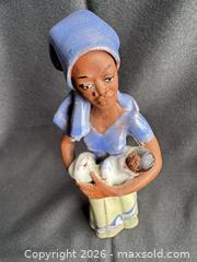 MaxSold Auction: Handmade Hand-Painted Mother & Child Ceramic/Terracotta Figurine - Toronto (Ontario, Canada) SELLER MANAGED Moving Online Auction - Saint Clair Avenue West