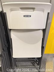 MaxSold Auction: Lifetime Folding Chairs, Plastic Seat & Steel Frame, Beige (Lot of 5-8) - Toronto (Ontario, Canada) SELLER MANAGED Moving Online Auction - Saint Clair Avenue West