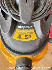 MaxSold Auction: Shop-Vac 4 Gal Wet/Dry Vacuum H875550A 120V - Toronto (Ontario, Canada) SELLER MANAGED Moving Online Auction - Saint Clair Avenue West
