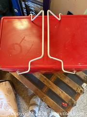 MaxSold Auction: Coleman Large Red & White Cooler / Ice Chest 30+ qt - Wheatland (New York, USA) SELLER MANAGED Reseller Online Auction - State Street