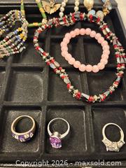 MaxSold Auction: Costume Jewelry Lot: Faux Pearl, Glass & Silver/Gold Tones - Wheatland (New York, USA) SELLER MANAGED Reseller Online Auction - State Street