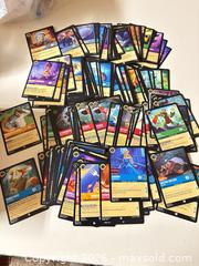 MaxSold Auction: Disney Lorcana Trading Cards The First Chapter 150+ - Wheatland (New York, USA) SELLER MANAGED Reseller Online Auction - State Street