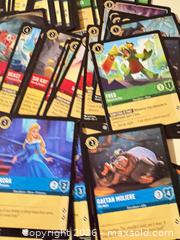 MaxSold Auction: Disney Lorcana Trading Cards The First Chapter 150+ - Wheatland (New York, USA) SELLER MANAGED Reseller Online Auction - State Street