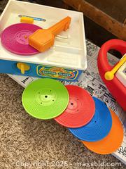 MaxSold Auction: Fisher-Price Vintage Musical Toy Set - Xylophone & Record Player - Wheatland (New York, USA) SELLER MANAGED Reseller Online Auction - State Street