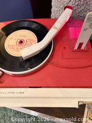 MaxSold Auction: General Electric Red Vintage Television Toy Viewer - Wheatland (New York, USA) SELLER MANAGED Reseller Online Auction - State Street