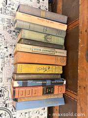 MaxSold Auction: Lot of 10+ Vintage Hardcover Books — Fiction, History, Instruction - Wheatland (New York, USA) SELLER MANAGED Reseller Online Auction - State Street