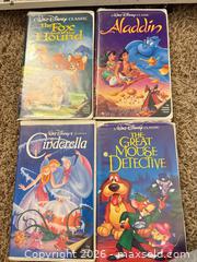 MaxSold Auction: Lot of 11–20 Walt Disney black diamond VHS Tapes (Various Titles) - Wheatland (New York, USA) SELLER MANAGED Reseller Online Auction - State Street