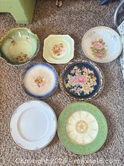 MaxSold Auction: Vintage Porcelain Decorative Plates & Serving Bowls, 6pc - Wheatland (New York, USA) SELLER MANAGED Reseller Online Auction - State Street