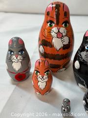 MaxSold Auction: Cast Nesting Dolls, Hand-Painted 7 Pieces - Menlo Park (California, USA) SELLER MANAGED Downsizing Online Auction - Henderson Place