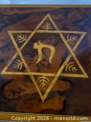 MaxSold Auction: Handcrafted Italian Sorrento wood inlay music box featuring a Star of David - Menlo Park (California, USA) SELLER MANAGED Downsizing Online Auction - Henderson Place