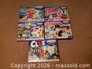 MaxSold Auction: Cassic Board Game GIANT EDITION set - North York (Ontario, Canada) SELLER MANAGED Estate Sale Online Auction - Cartwright Avenue (STORAGE)