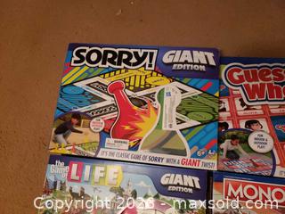 MaxSold Auction: Cassic Board Game GIANT EDITION set - North York (Ontario, Canada) SELLER MANAGED Estate Sale Online Auction - Cartwright Avenue (STORAGE)