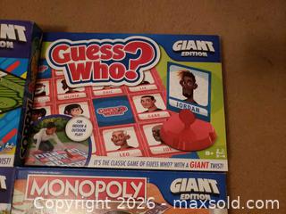 MaxSold Auction: Cassic Board Game GIANT EDITION set - North York (Ontario, Canada) SELLER MANAGED Estate Sale Online Auction - Cartwright Avenue (STORAGE)
