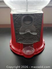 MaxSold Auction: Metal and glass gumball machine  - North York (Ontario, Canada) SELLER MANAGED Estate Sale Online Auction - Cartwright Avenue (STORAGE)