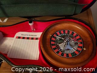 MaxSold Auction: Mini Roulette and Poker set in Guitar Case - North York (Ontario, Canada) SELLER MANAGED Estate Sale Online Auction - Cartwright Avenue (STORAGE)