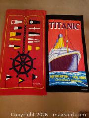 MaxSold Auction: Nautical Beach towels set of 2 - North York (Ontario, Canada) SELLER MANAGED Estate Sale Online Auction - Cartwright Avenue (STORAGE)