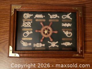 MaxSold Auction: Nautical knots hanging decoration - North York (Ontario, Canada) SELLER MANAGED Estate Sale Online Auction - Cartwright Avenue (STORAGE)