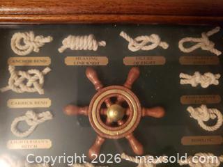 MaxSold Auction: Nautical knots hanging decoration - North York (Ontario, Canada) SELLER MANAGED Estate Sale Online Auction - Cartwright Avenue (STORAGE)