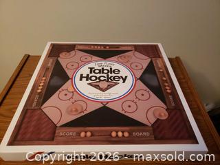 MaxSold Auction: New sealed wooden table hockey game - North York (Ontario, Canada) SELLER MANAGED Estate Sale Online Auction - Cartwright Avenue (STORAGE)