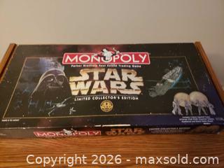 MaxSold Auction: Star wars monopoly collectors edition - North York (Ontario, Canada) SELLER MANAGED Estate Sale Online Auction - Cartwright Avenue (STORAGE)