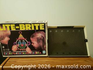 MaxSold Auction: Vintage 1981 Lite-Brite  - North York (Ontario, Canada) SELLER MANAGED Estate Sale Online Auction - Cartwright Avenue (STORAGE)