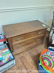 MaxSold Auction: Chest of Drawers, 2-Drawer Low Chest C - Niagara Falls (Ontario, Canada) Moving Online Auction - January Drive