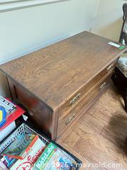 MaxSold Auction: Chest of Drawers, 2-Drawer Low Chest C - Niagara Falls (Ontario, Canada) Moving Online Auction - January Drive