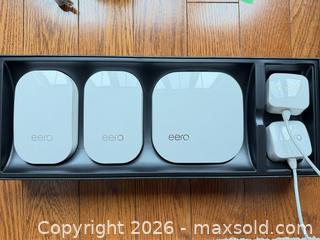 MaxSold Auction: eero Pro Mesh Wi?Fi System (Wi?Fi 5, Router/Extender) B - Niagara Falls (Ontario, Canada) Moving Online Auction - January Drive