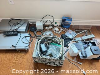MaxSold Auction: Electronics: Apple Airport, Apple TV, BlackBerry PlayBook, DVD Players, Radio B - Niagara Falls (Ontario, Canada) Moving Online Auction - January Drive