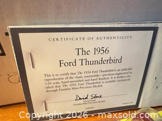 MaxSold Auction: Franklin Mint Precision Models 1:24 Diecast Car B - Niagara Falls (Ontario, Canada) Moving Online Auction - January Drive