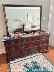 MaxSold Auction: Gibbard Mahogany Dresser with Attached Mirror D - Niagara Falls (Ontario, Canada) Moving Online Auction - January Drive