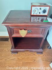 MaxSold Auction: Gibbard Mahogany Nightstand C - Niagara Falls (Ontario, Canada) Moving Online Auction - January Drive