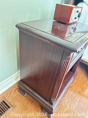 MaxSold Auction: Gibbard Mahogany Nightstand C - Niagara Falls (Ontario, Canada) Moving Online Auction - January Drive