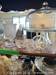 MaxSold Auction: Glass, Crystal & Ceramic Assortment with Cake Stand B - Niagara Falls (Ontario, Canada) Moving Online Auction - January Drive