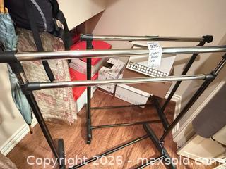 MaxSold Auction: Height Adjustable Double-Rail Garment Racks B - Niagara Falls (Ontario, Canada) Moving Online Auction - January Drive