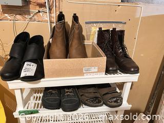 MaxSold Auction: Men's Leather Shoes B - Niagara Falls (Ontario, Canada) Moving Online Auction - January Drive