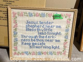 MaxSold Auction: Mixed Framed Prints, Paintings, Mirrors & Embroideries Lot (5–8) B - Niagara Falls (Ontario, Canada) Moving Online Auction - January Drive