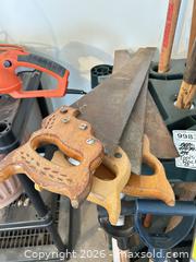 MaxSold Auction: Mixed Garden and Yard Tools with Wall Rack A - Niagara Falls (Ontario, Canada) Moving Online Auction - January Drive