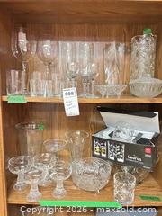MaxSold Auction: Mixed Glass & Crystal: Vases, Candle Holders, Stemware, RCR (Laurus) Boxed Tumblers & Other Crystal B - Niagara Falls (Ontario, Canada) Moving Online Auction - January Drive
