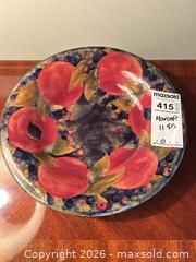 MaxSold Auction: Moorcroft Decorative Floral Ceramic Plate A - Niagara Falls (Ontario, Canada) Moving Online Auction - January Drive
