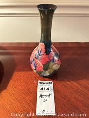MaxSold Auction: Moorcroft Floral Pottery Vase B - Niagara Falls (Ontario, Canada) Moving Online Auction - January Drive