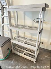 MaxSold Auction: Plastic / Resin 4-Shelf Unit C - Niagara Falls (Ontario, Canada) Moving Online Auction - January Drive