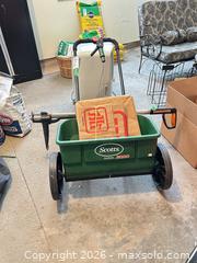 MaxSold Auction: Scotts AccuGreen 3000 Broadcast Spreader A - Niagara Falls (Ontario, Canada) Moving Online Auction - January Drive