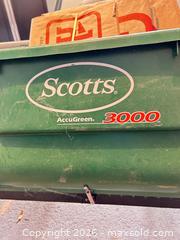 MaxSold Auction: Scotts AccuGreen 3000 Broadcast Spreader A - Niagara Falls (Ontario, Canada) Moving Online Auction - January Drive