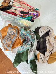 MaxSold Auction: Silk Scarves A - Niagara Falls (Ontario, Canada) Moving Online Auction - January Drive
